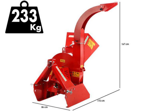 AgriEuro TOP-LINE Argo 3P – Broyeur à tracteur, diamètre de coupe 100 mm