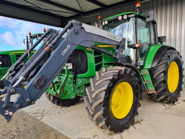 John Deere 6630 Premium occasion – 135 ch, prix accessible (2010)